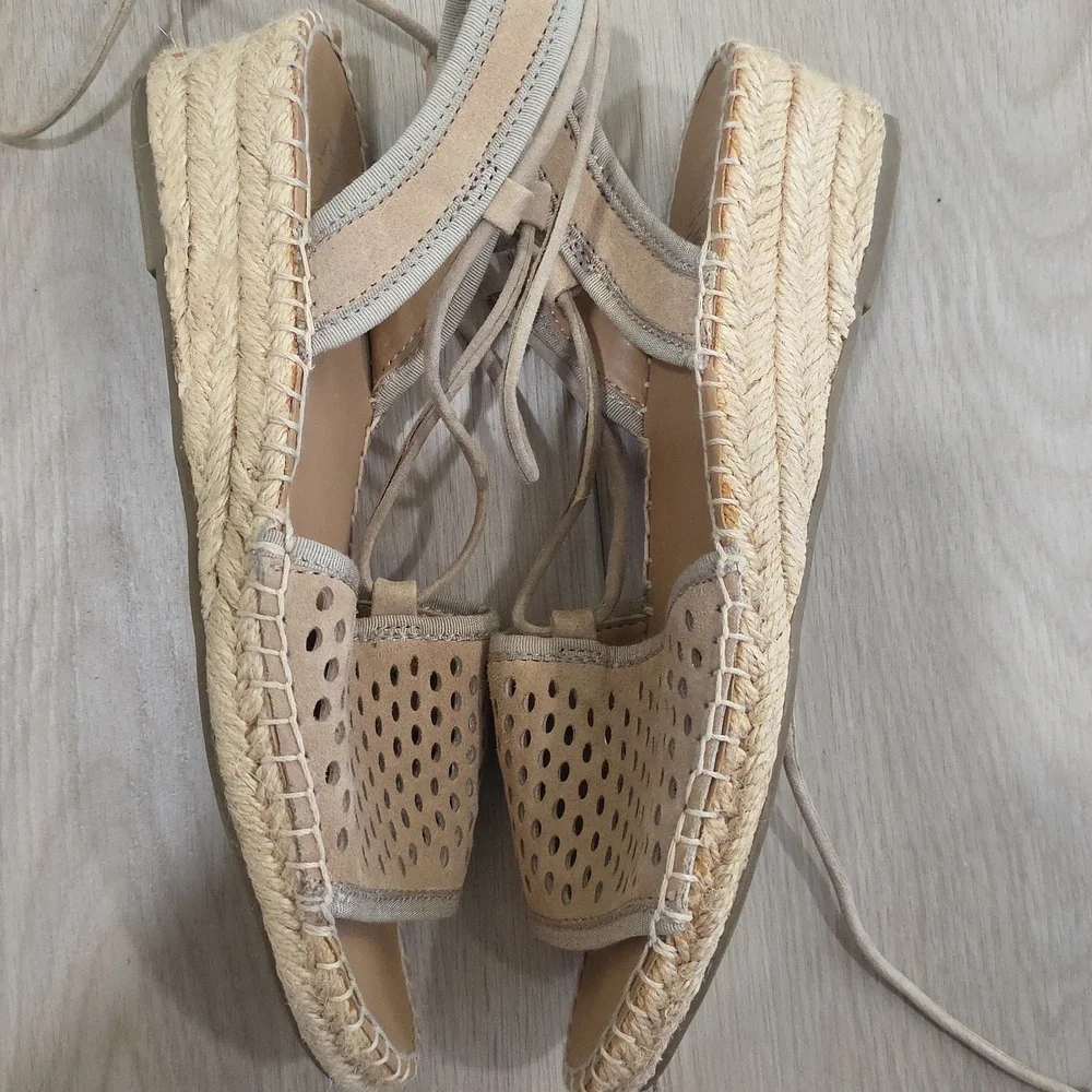 Franco Sarto Women's Beige Espadrilles